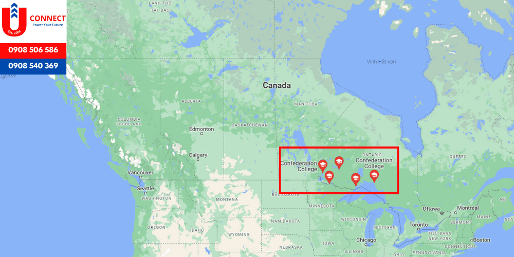 Cao đẳng Confederation, bang Ontario, Canada